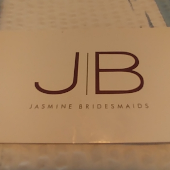 Jasmine Hydrangea Short Formal Dress - Picture 2 of 6